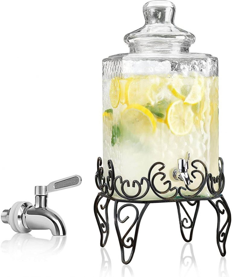 The Best Glass Beverage Dispensers With a Metal Spigot IneptHomeowner