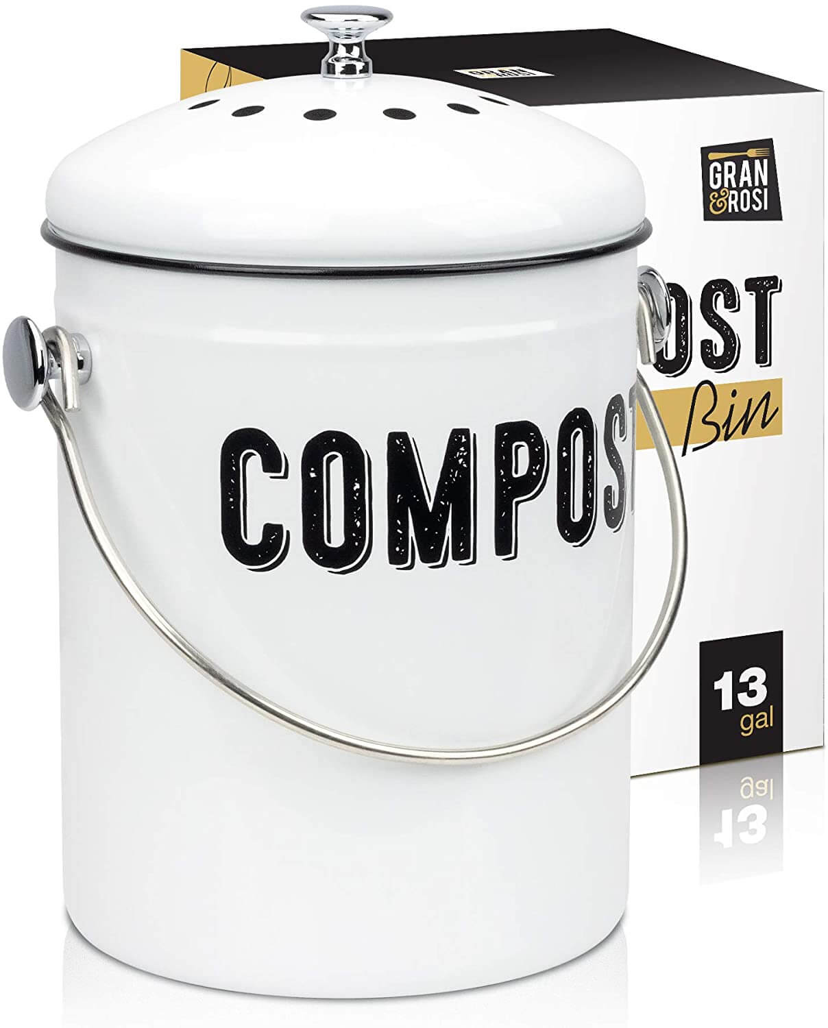 These Kitchen Compost Bins Will Look Great On Your Countertop