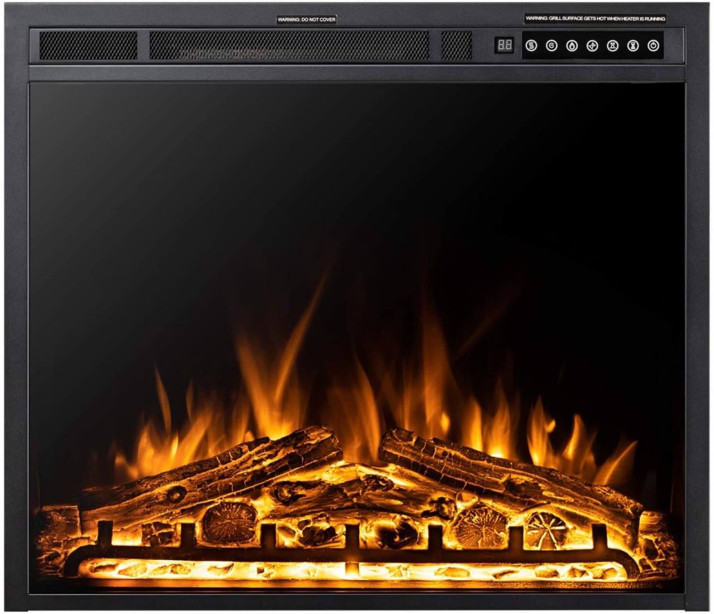28-inch electric fireplace by Xbeauty.