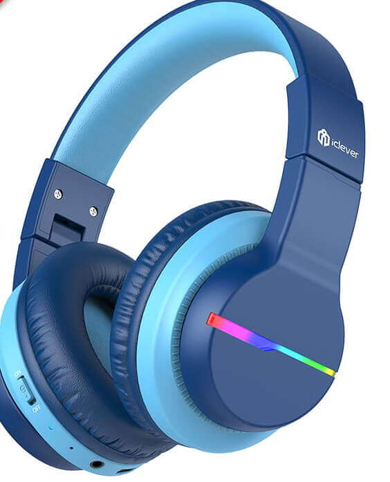 Volume-limiting headphones for kids by iClever.